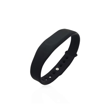 HECERE ID RFID Silicone Wristband/Bracelet ID 125 Read Only TK4100 Compatible with EM4100/EM4200 (Pack of 5)