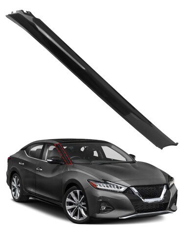 A Pillar Windshield Trim Molding Fit for Nissan Maxima 2016 2017 2018 2019 2020 Replace 76836-9DD0A 768369DD0A, Outer Window A-Pillar Trim Panel (Right Passenger Side)