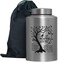 Decorative Cremation Urn Large up to 220lbs Memory Decorative Funeral Burial Urn for Male ,Female, Human Ashes (Stainless Steel Tree)