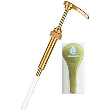 Coffee Syrup Pump Dispenser Fits 750ml Torani, Davinci, Jordan's Skinny (Monin 33.8oz Plastic Bottles) 1 Pack (1 Count (Pack of 1))