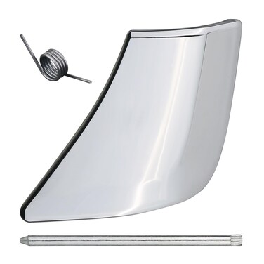 TQPONLY Seat Backrest Recliner Handle Lever Front Left Driver Side   Compatible with 2008-2016 Mercedes-Benz W204 C-Class W207 E-Class Accessories   Seat Back Adjust Handle (Chrome)