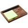 Difference Maker Sticky Note Holder Wooden Notepad &amp; Pen Holder 6.5" x 4.7" Sticky Note Pad Holder Dispenser for Desk Difference Maker Definition Work Gifts, NPA183