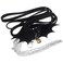 POPETPOP Turtle Harness and Leash with Wings : Adjustable Tortoise Harness Strap Collar Leash Control Rope for Turtle(Black, Size S)
