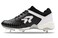 Ringor Flite Metal Softball Spikes with Pitching Toe for Women   Performance, Durability, and Superior Traction   Designed for Female Athletes   Size 10   Black &amp; White
