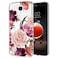 sidande Case for LG Aristo 3 Plus/Aristo 2 Plus/Aristo 2/Tribute Dynasty/Tribute Empire/Fortune 2/Rebel 3 LTE Case, Clear Soft TPU Slim Phone Protective Case Cover for LG Aristo 3 (Purple Flower)