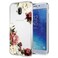 Zoeirc Case for Galaxy J7 Refine/J7 2018/J7 Star/J7 V 2nd Gen/J7Aero Case, Clear Case for Girls Women, Soft TPU Shockproof Protective Transparent Phone Cover for Samsung Galaxy J7 2018(Blossom Flower)