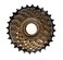 BALINGE ATA 6 Speed Freewheel, 14-28T Screw On Multiple Freewheel Threaded Type Freehub Cycling Replacement Part，Black&amp;Brown