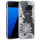 Ueokeird Phone Case for Galaxy S7 Edge Case, Samsung S7 Edge Case Girls Women, Slim Shockproof Clear Floral Pattern Soft Flexible TPU Protective Cover for Samsung Galaxy S7 Edge (Mandala)