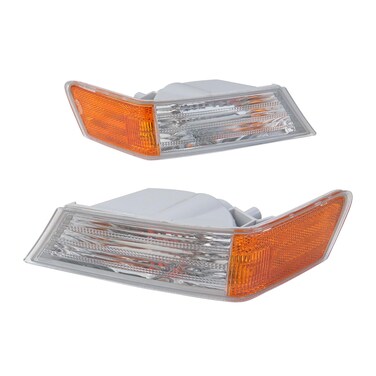 GZZTORES Front Turn Signal Side Light Cover for Patriot 2007 2008 2009 2010 2011 2013 2014 2015 2016 2017 Passenger&amp;Driver Marker Corner Lights Assembly Accessories
