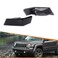 ADIIL Front Parking Light Turn Signal Directional Lamp Kit For 07-17 Jeep Patriot,Smoked Lens Driver Left+Passenger Right