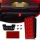 COOLCMP LED Trailer Lights, F1 Style Brake Light 12V Universal Rear Tail Lamp 15 LED IP68 Waterproof Braking Stop Strobe Pilot Flash Lighting Accessories Kit for Car SUV Motorcycle(Red)