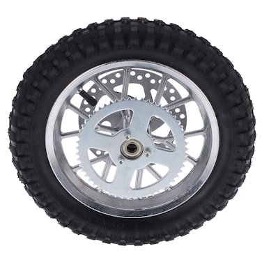 3.00-12 Dirt Bike Tire And Rim,Mini Bike Rear Wheel Pocket Rad,rear wheel dirt bike wheels tyre 12.5x2.75in Mini Rear Wheel Anti Skid Rubber Steel Alloy for 2 Stroke Dirt