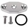 Podavelle 1/8 NPT Turbo Oil Feed Plate Adapter Oil Cooler Block-Off Cover LS1 LSX LS3 LQ4 LQ9 LR4 LS6 L33 LS2 LH6 L92 L76 L98 L9H L20 L94 LZ1 L99 L96 LC8 L77 Silver