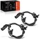 A-Premium ABS Wheel Speed Sensor Compatible with Ford &amp; Lincoln Models - Explorer, Flex, Taurus, MKS, MKT, Special Service Police Sedan - Rear Driver and Passenger Side, Replace# AE93-2C190-BE