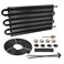 EVIL ENERGY 5/16" Transmission Oil Cooler, 6 Pass Tube and Fin Cooler Kit Universal Aluminium Black&hellip;