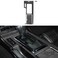 NVCNX Real Premium Carbon Fiber Compatible with Ford Mustang GT Shelby 2010-2014 2011 2012 2013 Car Center Console Gear Shift Box Panel Cup Holder Cover Sticker Interior Trim Kit Accessories Black