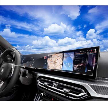 2025 2024 BMW X5 3 Series IX Screen Protector for 2025 X3 2024 BMW ix i4 x7 x5 x6/2023 BMW X7 i4 i7 iX 7 Series 3 series,Idrive 8 TouchScreen Tempered Glass 2024 BMW X7 Accessorie(1pcs)
