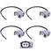 HiSport Fuel Injector Connectors Socket Plugs with Pigtail Harness Wires EV1, EV6, EV14, Compatible with DENSO,Compatible with Toyota 4 PCS