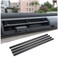Hudiriy Car Roof Side Luggage Mounting Tube Compatible with Ineos Grenadier 2020-2024 Roof Baggage Tie-Downs Luggage Mounting Bracket Accessories (Black)