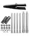 QNHEAY 15685040 Door Hinge Pin Bushing Repair Kit Fit for Chevrolet C1500 C2500 C3500 K1500 K2500 K3500 GMC Suburban Tahoe, Car Front Door Hinge Kit with Spring Tool, Black