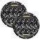 VI9000 7 Inch Led Headlight Round H6024 Led Headlight DOT Approved Hi/Lo Beam DRL Black Headlights Compatible With Jeep Wrangler JK JKU TJ LJ CJ Compatible With Chevy,Ford and Mazda Miata etc