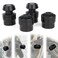 Xitomer Front Rear Axle Sliders Fit for GSX-S 125/ GSXR 125 2017-2024 Frame Sliders Fit for DR-Z50/ DR-Z125 Crash Protector with Swing Arm Bobbins (Black)