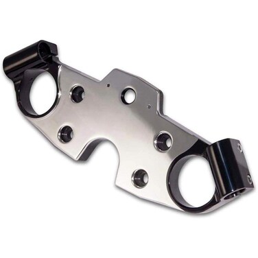Yana Shiki A4268PB Black/Polished Billet Aluminum Triple Tree Top Clamp for Suzuki GSX 1300R Hayabusa