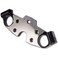 Yana Shiki A4268PB Black/Polished Billet Aluminum Triple Tree Top Clamp for Suzuki GSX 1300R Hayabusa