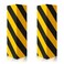 2pcs Garage Wall Guards Wall Protector Cover Yellow and Black Foam Wall Corner Guard for Parking Garages (Yellow+Black)