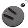 FOVPLUE Jiffy Stand Coaster, Kickstand Pad for Harley all motorcycles w/side stand,for Touring FL Sportster XL/XR FX/FXR/FXD/FLD/Dyna Softail FLST/FXST Pan America VRSC LiveWire,Black