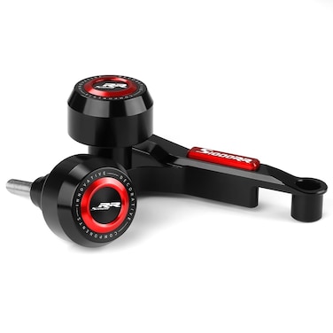 Mokiton Motorcycle Frame Sliders Crash Protector Compatible with BMW S1000RR 2023   Engine Fairing Guard Shield Falling Protection S 1000 RR 1000RR S1000 RR Accessories (red)