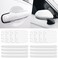 16Pack Car Door Protector,Car Door Handle Scratch Potector, Transparent Car Door Handle Bowl Sticker,Car Protection Accessory for Scratch Prevention,Universal for Most Car Handles