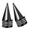 AEEAST CNC Front Axle Nut Covers, Axle Caps Compatible with Harley Davidson Street Glide Road King Trike Iron 883 Fat Boy Sportster Softail Dyna 2008-2023