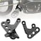 SMOTECC Surron Foot Peg Brackets, Electric Bike CNC Motorcycle FootPeg Pedal Bracket Compatible with Sur Ron Light Bee X/Sur Ron Light Bee S -Black
