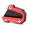 Mokiton Motorcycle Side Stand Extension Kickstand Plate Compatible With Honda Goldwing 1800 GL1800 2018-2023   Foot Pad Support Gold wing GL 1800 Goldwing1800 Accessories (red)