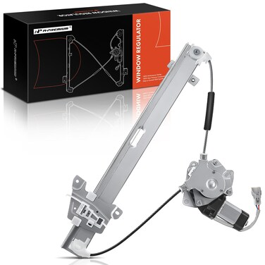 A-Premium Power Window Regulator with Motor Compatible with Mitsubishi Galant 2004-2012 Rear Right Passenger Side