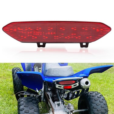 KICRY LED Red Tail Light Brake Taillight for Yamaha Raptor 700R 700 2006-2018 YFZ450R YFZ450X YFZ 450R 450X 450 R X 2009-2018(700-Red)