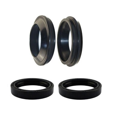 AHL Front Fork Shock Oil Seal and Dust Seal Set Compatible with Yamaha FJR 1300 AS 2006-2014 FJR1300 2001-2005 FJR1300 AS Automatik ABS 2006-2014