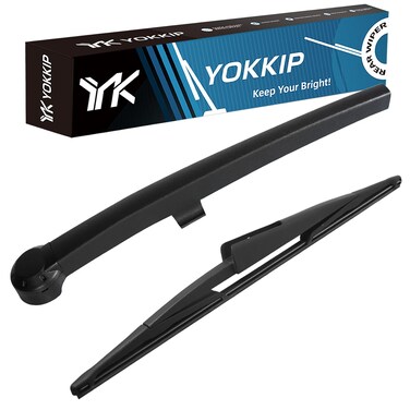 YOKKIP Back Windshield Wiper, Replacement for 2008-2012 Ford Escape, 2010-2018 Lincoln MKT - Rear Wiper Arm Blade Cover Assembly, All Season - Factory OE 8L8Z17526-C