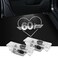 2Pcs Car Door Lights Projector for Mini Clubman/Countryman/Paceman/Sports/Cooper R55 R56 R57 R58 R59 R60 R61 F55 F56 F57 Car Accessories - Ghost Shadow Welcome LED Puddle Lights (60)