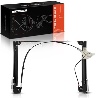 A-Premium Power Window Regulator Without Motor Compatible with Mini Cooper 2005-2008 Convertible Cooper 2005-2005 Hatchback Front Driver Side