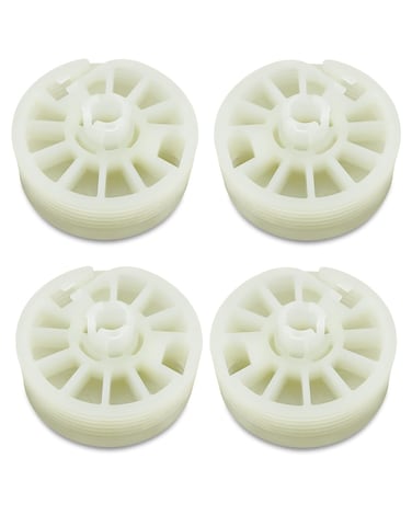 4Pcs Window Regulator Drum Gear Spool Fit for Kia Optima 2016 2017 2018 2019 2020, Window Lifter Gears for Front Rear Left &amp; Right Side, Replace 82481D4000 83481D4000,