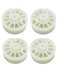 4Pcs Window Regulator Drum Gear Spool Fit for Kia Optima 2016 2017 2018 2019 2020, Window Lifter Gears for Front Rear Left &amp; Right Side, Replace 82481D4000 83481D4000,