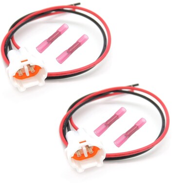 HiSport 4PACK Accessory Power Lead Connector Plug Pigtail Wire Wiring Harness Kit Compatible with Yamaha Wolverine 850 X2 X4 RMAX2 RMAX4 YXE70 Replace Accessories B4J-H25B0-V0-00