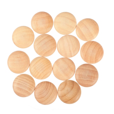 Wood Plugs for Screw Holes, Hardwood Head Plugs, Screw Covers Buttons Wood Plug, Button Plugs, Wood Screw Hole Covers, Projects Decoration Plug, 50pcs