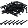 Hordion 100pcs Hardware Nails 1 inch, Carbon Steel Point Tip Cement Nails Masonry Nails for Concrete Brick Woodworking Picture Hanging