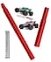 ARRCat Aluminum Center Slider Driveshaft Upgrades for 1/10 Vortek 4x4 3s Blx,Comp Center Slider Driveshaft Hop Ups,Replaces AR310884,Red