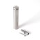 Stainless Steel Standoff 5/8 Inch Diameter x 3 Inch Barrel Length Brushed Finish for PVC, Glass and Acrylic Sign Stand Off Wall Anchors and Screws 4 Piece Pack for Heavy Signs