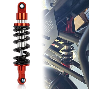 PSLER Updated 260mm Motorcycle Rear Shocks Absorber 1000LBS - Adjustable 10.2" Rear Shock Absorber for Dirt Pit Bike for pw80 Apollo Stomp WPB M2R Lucky 50cc 70cc 90cc 110cc 125cc 150cc ssr 125 crf50