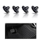 4PCS Brake Switch Stopper Car Truck Auto Brake Pedal Pad Brake Light Switch Stopper Brake Switch Pad automotive Clutch Pedal Stopper 90541-06036, Stop Lamp Switch Stopper (4)